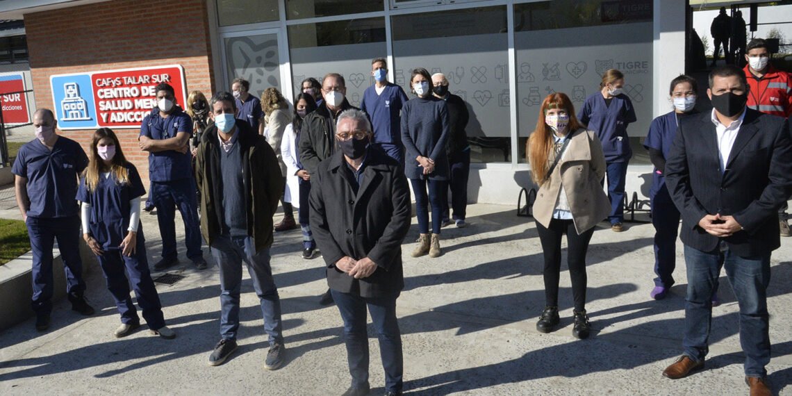 ULIO ZAMORA INAUGURÓ EL CAFYS Y CENTRO DE SALUD MENTAL Y ADICCIONES DE TALAR SUR – MUNICIPIO DE TIGRE
