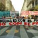 Organizaciones sociales y políticas marcharon al Ministerio de Economía contra el FMI