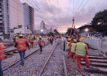 EDESUR TRABAJÓ CON EL MUNICIPIO DE LOMAS DE ZAMORA PARA EL AVANCE DE LA OBRA EN EL PASO BAJO NIVEL RINCÓN-VIEYTES