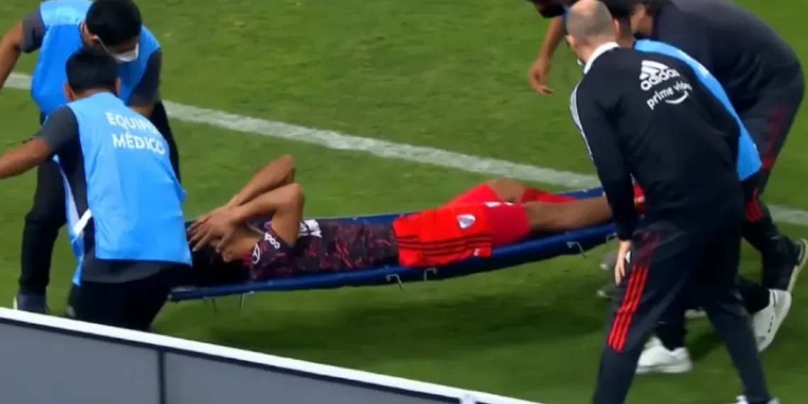 El médico de River Pedro Hansing dio detalles del estado de salud de Robert Rojas tras sufrir un espasmo coronario