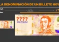 Cuánto debería valer el nuevo billete de $1.000 para que pueda comprar lo mismo que cuando se lanzó “el hornero”