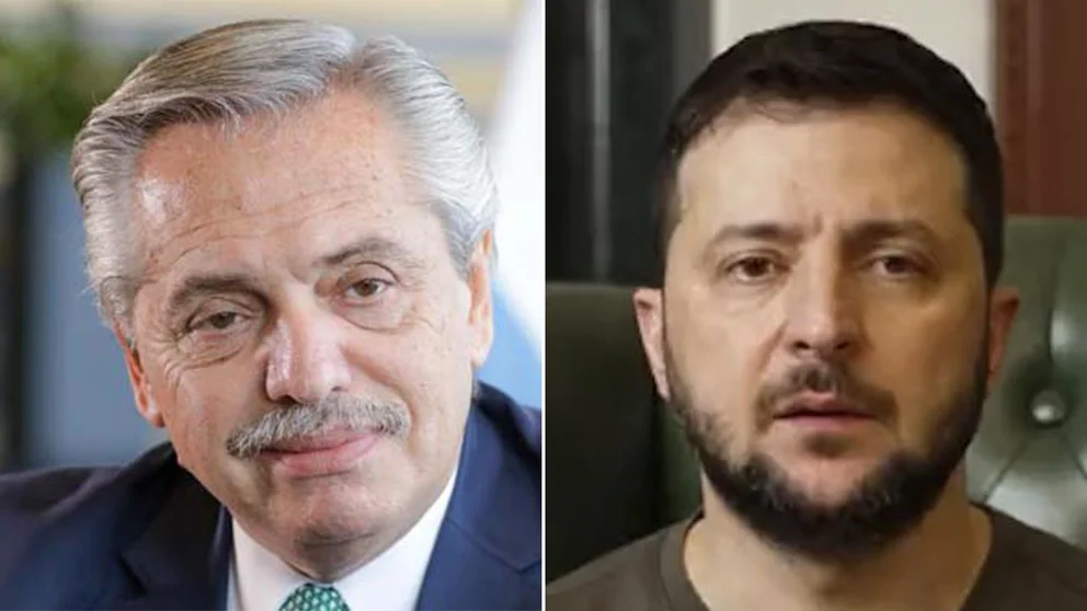 Alberto Fernández hablará con el presidente de Ucrania Volodimir Zelensky