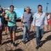 Verano 2023: Lammens y Barrera recorrieron la Playa Deportiva de Villa Gesell