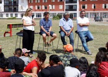 Turismo social: Chapadmalal recibió un contingente de niños, niñas y adolescentes de la provincia de Buenos Aires