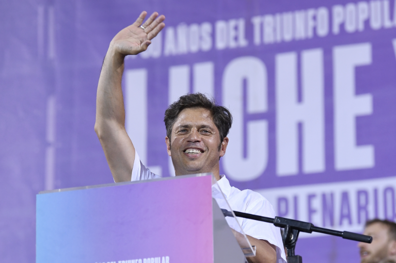 Kicillof: «No se puede hacer un peronismo sin Cristina»