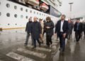 Temporada récord: Lammens recorrió cruceros en Ushuaia