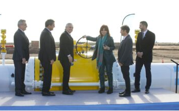 El Gobierno inauguró Gasoducto Néstor Kirchner con llamado a «unidad» y reconocimiento de la gestión