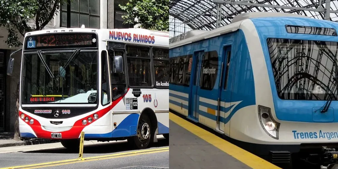 El Gobierno aumentará los boletos de colectivos y trenes a partir del 15 de enero