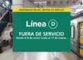El subte D estará cerrado durante dos meses