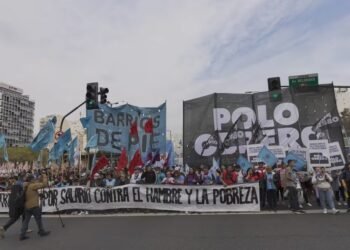 Piquetes en el centro de CABA: continúan las protestas contra el Ministerio de Capital Humano