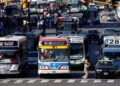 Paro de colectivos en el AMBA
