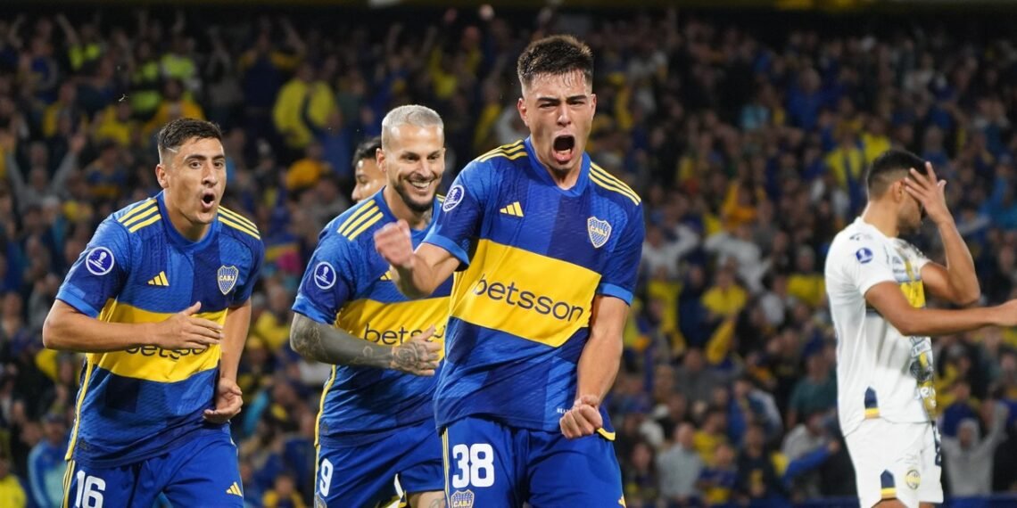 Boca derrotó a Trinidense con lo justo por la Sudamericana en La Bombonera