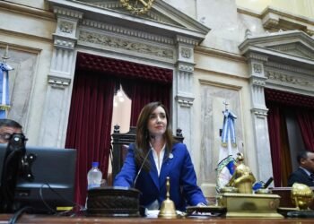 Villarruel sigue negociando la Ley Bases en el Senado