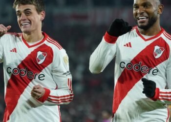 River y un sólido triunfo ante Libertad para clasificar a octavos de la Copa Libertadores y al Mundial de Clubes