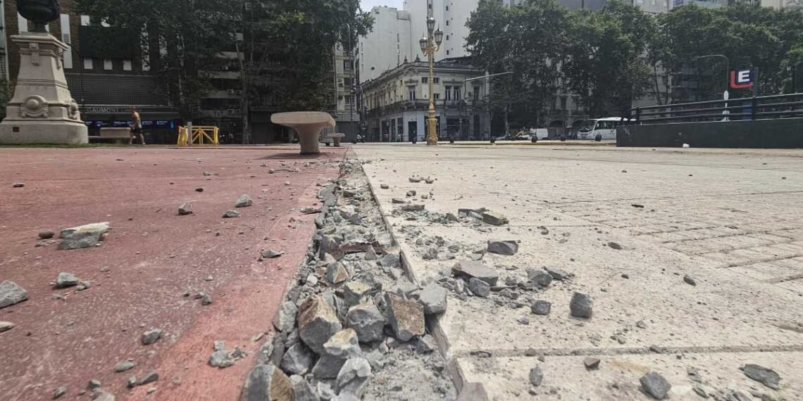 Casi $100 millones gastados por los daños en las inmediaciones del Congreso