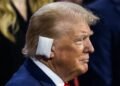 Convención Republicana: Donald Trump apareció de sorpresa con la oreja vendada
