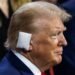 Convención Republicana: Donald Trump apareció de sorpresa con la oreja vendada
