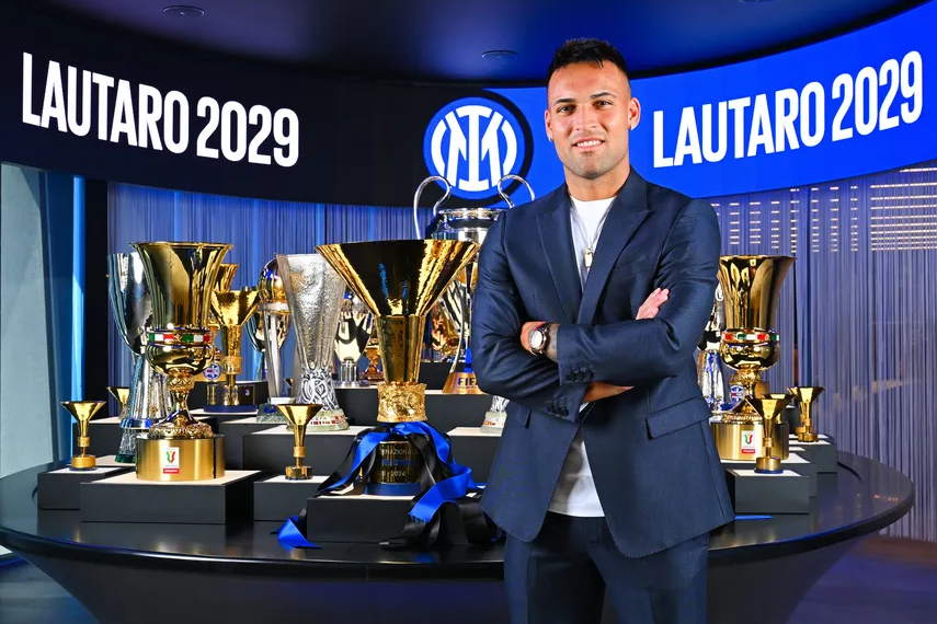 Lautaro Martínez renovó con Inter hasta 2029