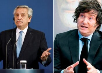 Milei analizó las denuncias contra Alberto Fernández