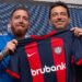 Iker Muniain fue presentado en San Lorenzo