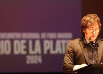 Milei realizó una conferencia en el Foro Madrid-Río de La Plata 2024