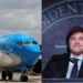 Aerolíneas Argentinas: Milei ratificó que hay negociaciones con al menos cinco empresas que quieren comprarla.