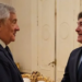 Javier Milei recibió al canciller de Italia en la Casa Rosada