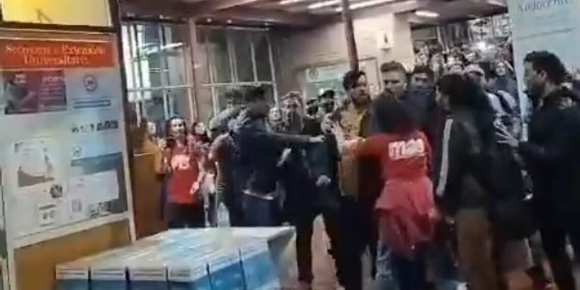 La concejala libertaria de Quilmes Estefanía Albasetti, señalada por los incidentes ocurridos durante una asamblea estudiantil en la UNQ.