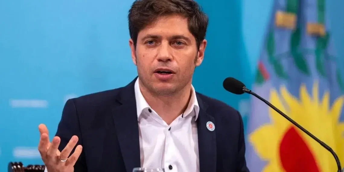 Axel Kicillof se puso al frente de un frente político para confrontar al Gobierno