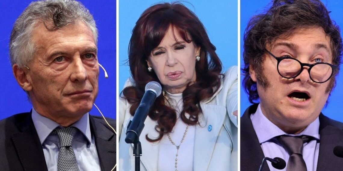 CFK y Kicillof tanto Macri y Milei tienen una división muy fuerte