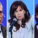 CFK y Kicillof tanto Macri y Milei tienen una división muy fuerte