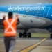 Trabajadores aeronáuticos adhieren al paro general del 10 de abril
