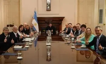 Milei: reunión de Gabinete y seguimiento al paro de la UTA