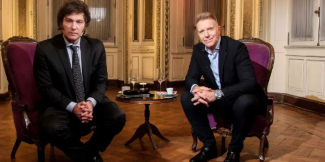 Clases de Milei con Fantino