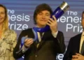 Milei galardonado en Israel con “Nobel Judío”.