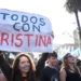 “Firme y tranquila”, dice Cristina a seguidores.