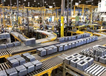 Capacidad instalada en industria: junio debajo del 60%.