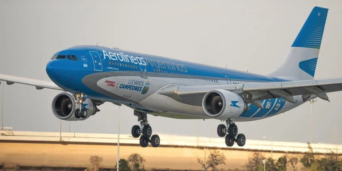 Brasil anula sanciones contra Aerolíneas Argentinas.