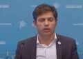 Kicillof pide voto contra Javier Milei