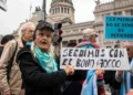 Garrahan: Protesta en Congreso por bono.