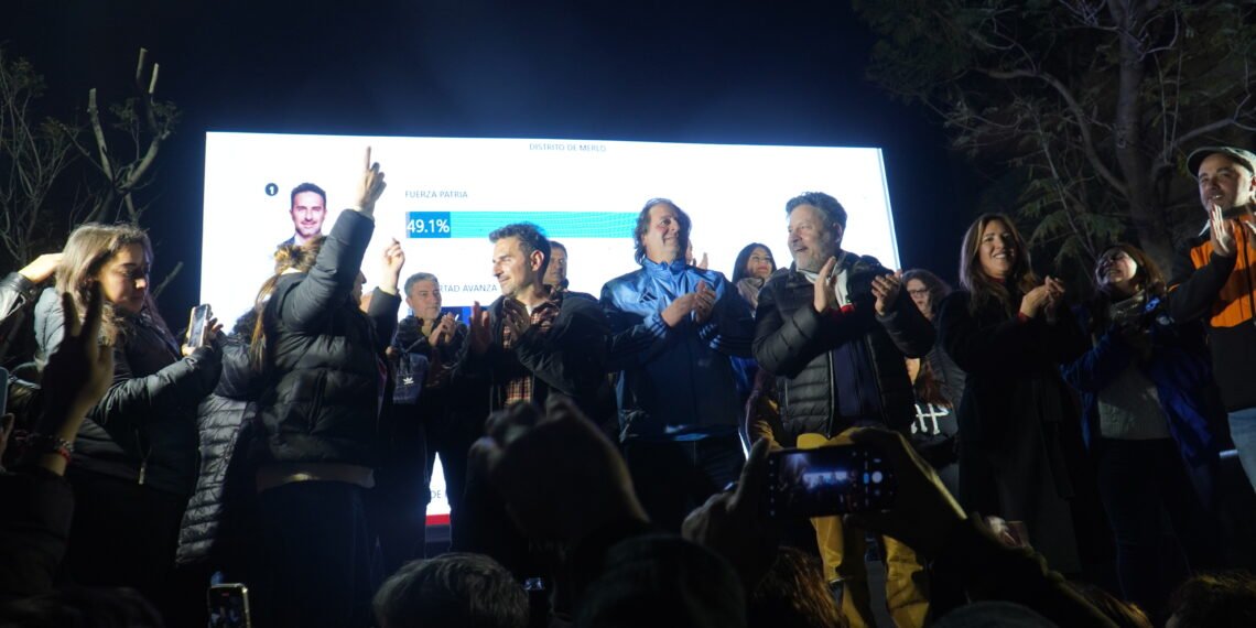Fuerza patria arrasó en merlo y ratificó el liderazgo de menéndez