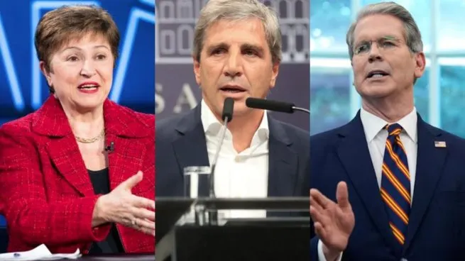 Conversaciones económicas entre Caputo y Scott Bessent