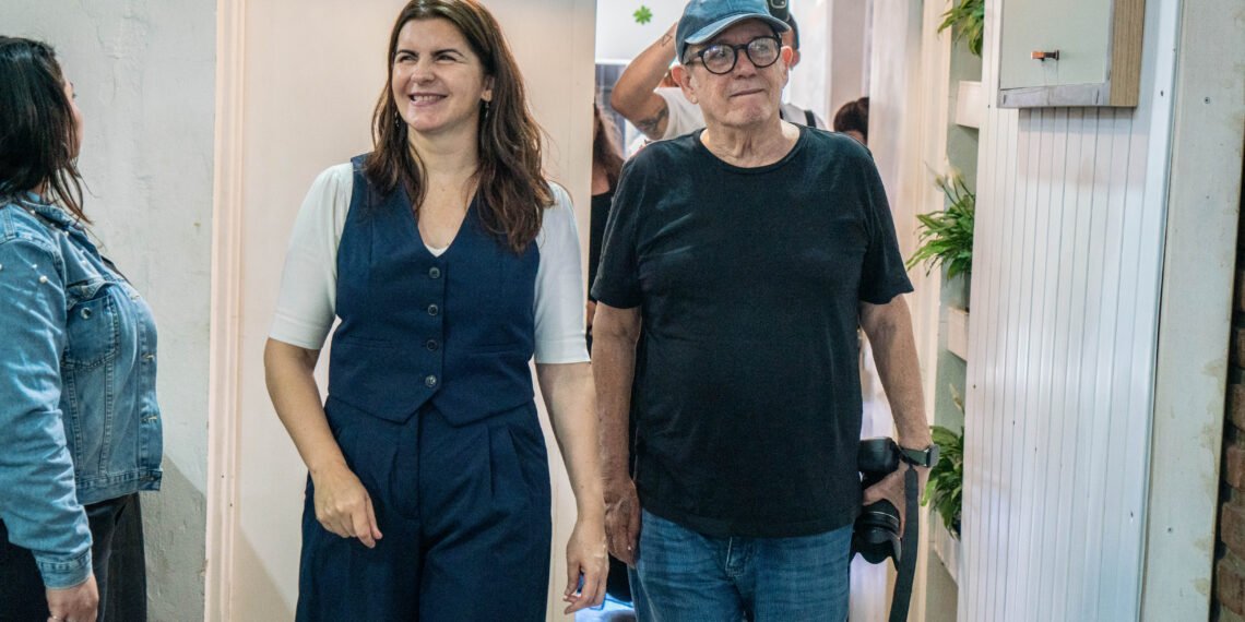 Mariel Fernández recibió a Silvio Rodríguez en Moreno