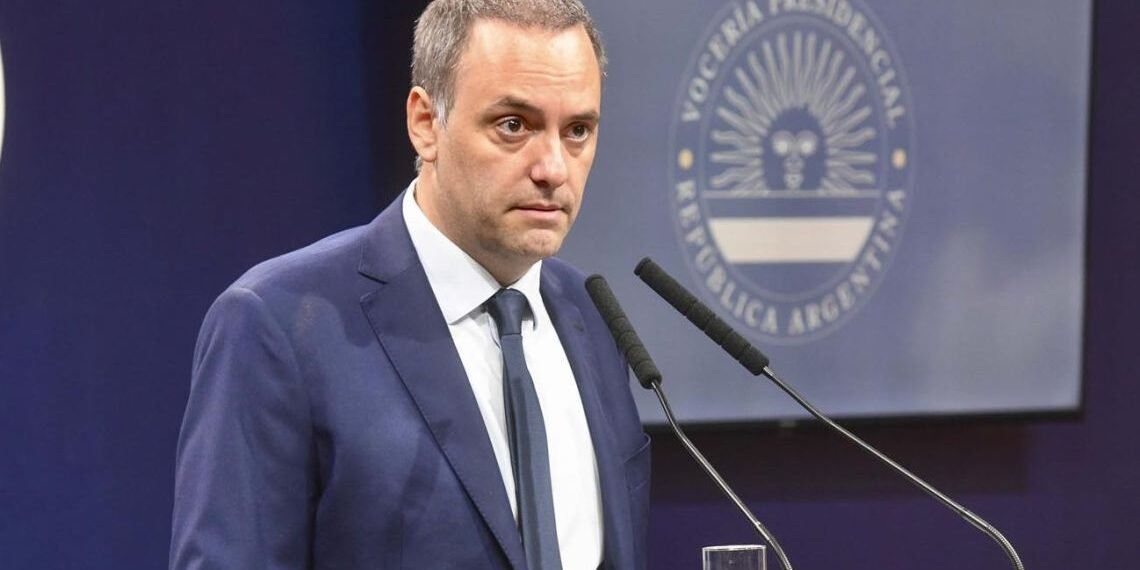 Manuel Adorni ofrecerá una conferencia de prensa en Casa Rosada y se reunirá con Javier Milei