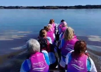 Remar para la recuperación: supervivientes de cáncer de mama se preparan para un Mundial en Francia