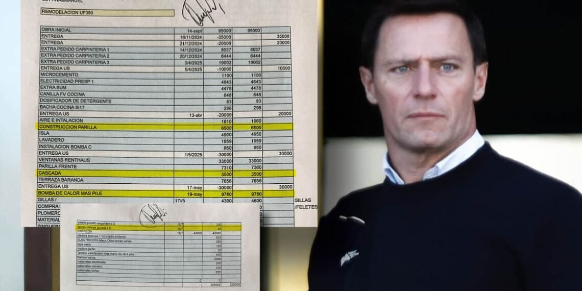 Detalles de las reformas en la vivienda de Manuel Adorni en el country Indio Cua