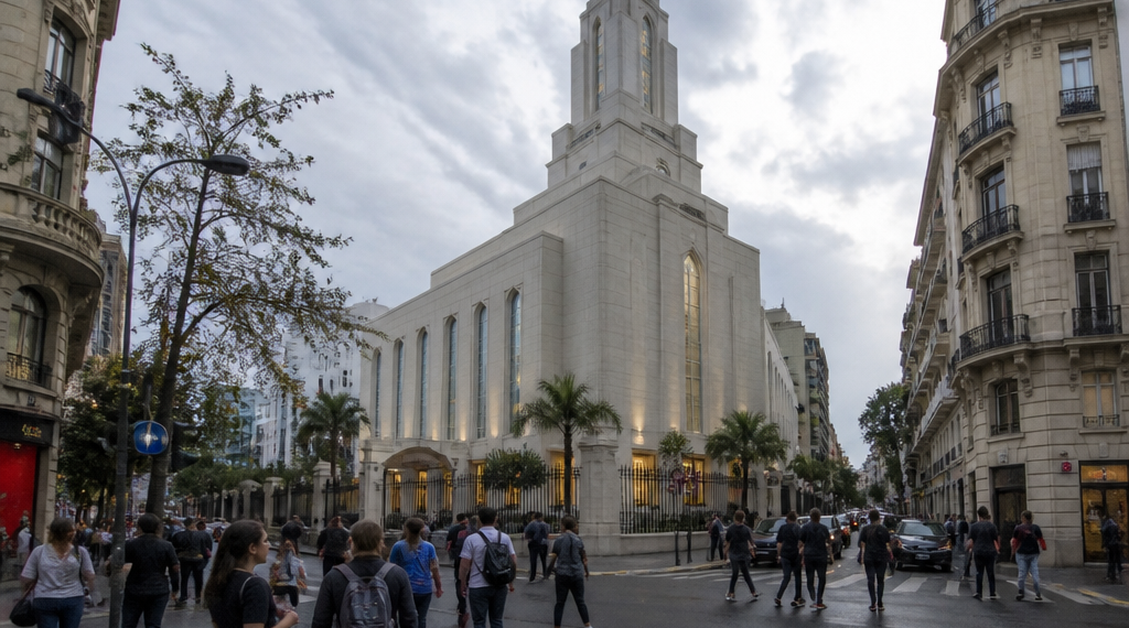 Un controvertido mega templo mormón proyectado en una zona histórica de Buenos Aires
