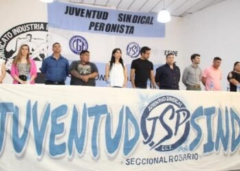 Toma de posesión de las nuevas autoridades de la Juventud Sindical Peronista