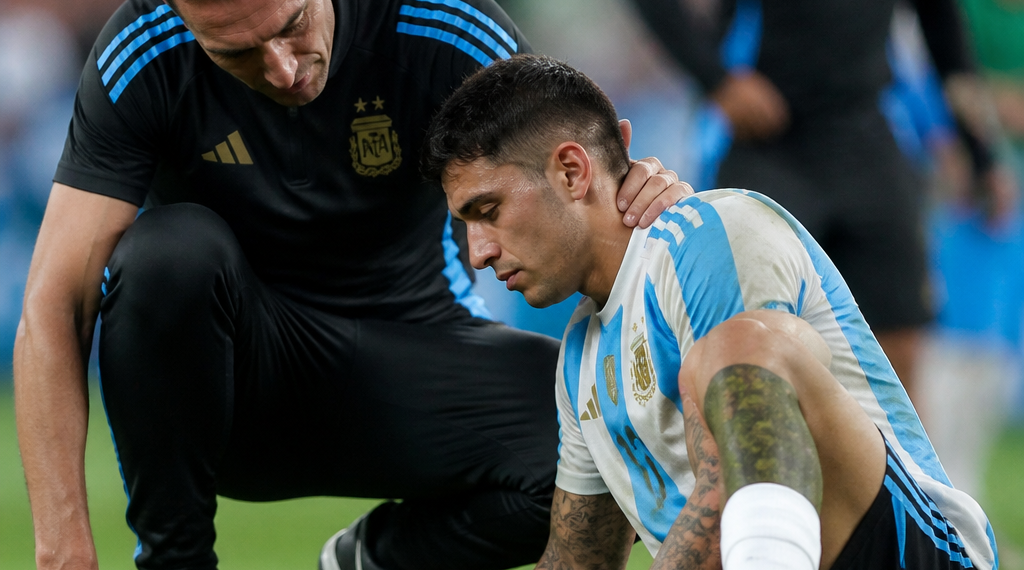 Lesiones, el enemigo más temido por Scaloni: Montiel se une a una defensa ya afectada a 30 días del debut