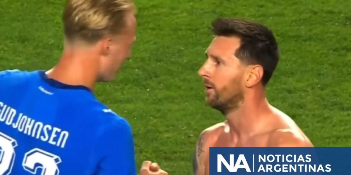 El conmovedor saludo entre Lionel Messi y Andri Gudjohnsen que evoca una historia del Barcelona
